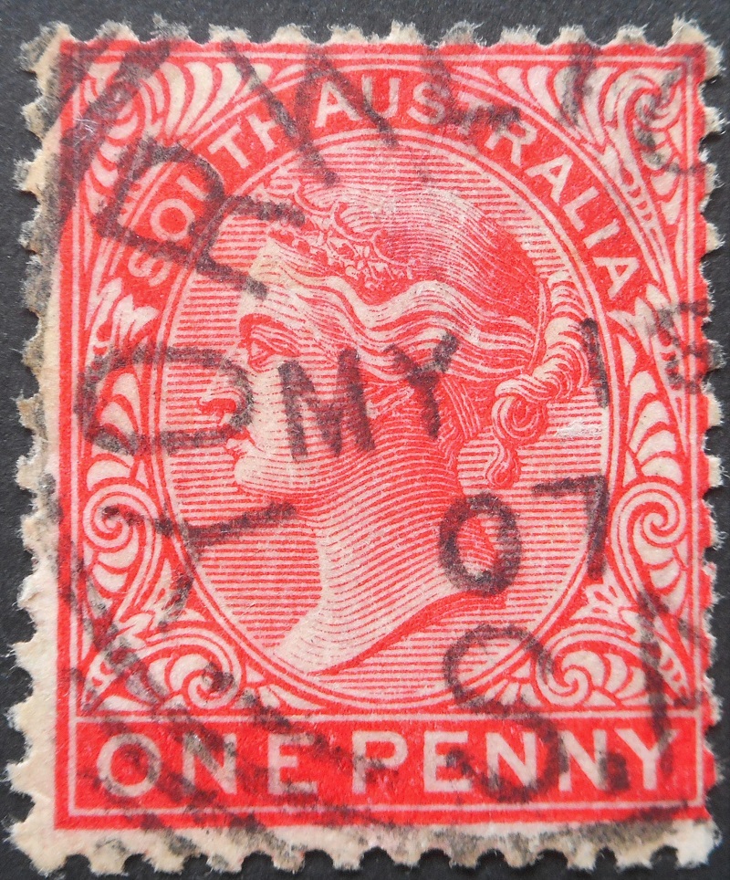 south-australia-1907-one-penny-with-a-yorketown-square-circle-postmark