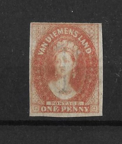 Tasmania 1857 QV One Penny SG 28 mint