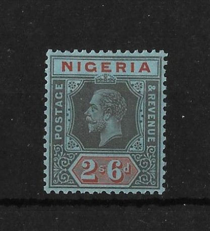 Nigeria 1921 GV Two Shillings and Six Pence SG 27a mint