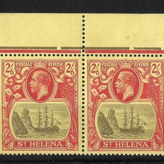 St Helena 1927 GV Two Shillings and Six Pence marginal SG 109 mint