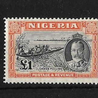 Nigeria 1936 GV One Pound SG 45 unmounted mint