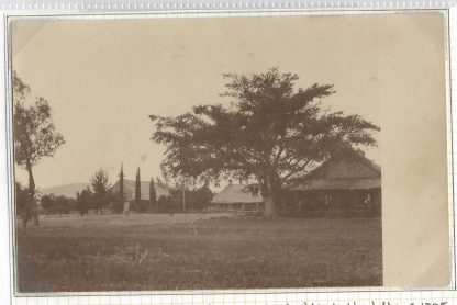 Northern Rhodesia unused postcard of Kawimbwe Post Office and Mission