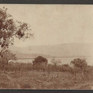 Northern Rhodesia 1906 real Photographic postcard view overlooking Kasa Kalawe Bay Lake Tanganyika