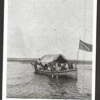 Northern Rhodesia postcard of steel Government Boat on Bangweulu