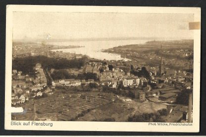 Germany 1936 Internal Hindenburg Illustrated postcard of Friedrichshafen - Image 2