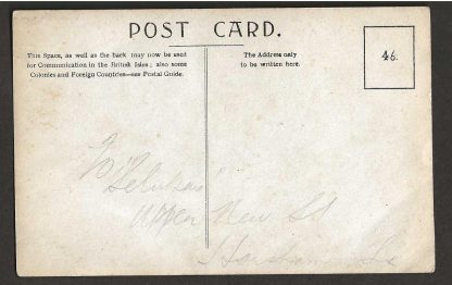 Northern Rhodesia 1906 real photographic postcard of the building of a Methodists church at Broken Hill - Image 2