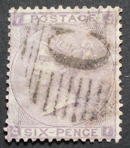 Great Britain 1856 QV Six Pence used in Constantinople SG Z97