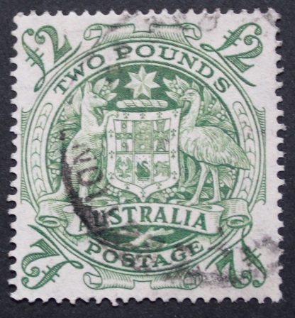 Australia 1950 Two Pounds SG 224d used