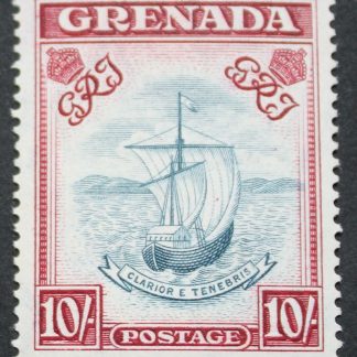 Grenada 1944 GVI Ten Shillings p14 SG 163d mint