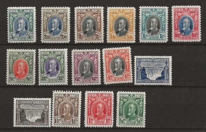 Southern Rhodesia 1931 GV Field Marshall set SG 15-27 mounted mint