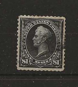 United States 1894 One Dollar Mr Perry SG 264 good used