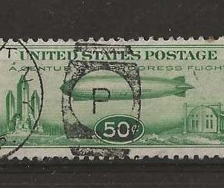 United States 1933 Graf Zeppelin One Dollar SG A732 fine used