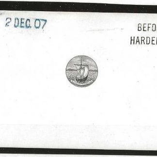 Grenada 1907 Master Centre Die Proof before hardening