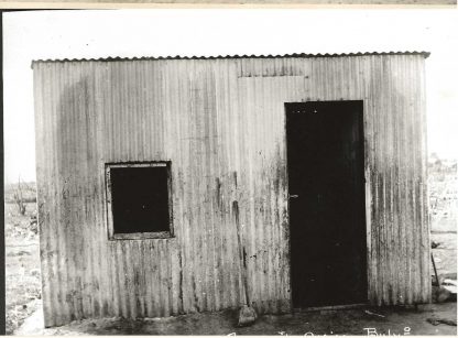 Rhodesia photograph with Archives cachet of First Post and Telegraph Office Bulawayo 1895