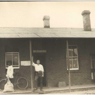 Rhodesia photograph with Archives cachet of Gadzema Post Office 1912