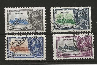Nigeria 1935 GV Silver Jubilee set SG 30/33 used