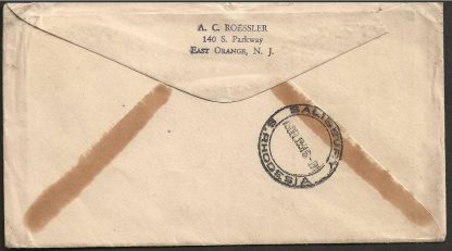 GB Imperial Airways 1931 First Flight cover from London to Salisbury private issue - Image 2