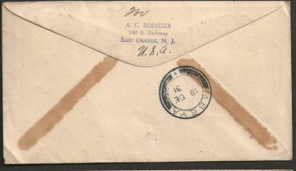 GB Imperial Airways 1931 First Flight cover from London to Mbeya private issue - Image 2