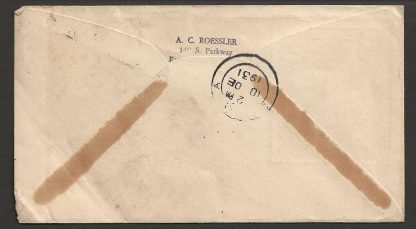 GB Imperial Airways 1931 First Flight cover from London to Dodoma private issue - Image 2