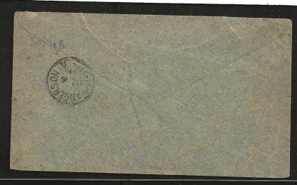 BCA/Nyasaland 1898 Mission Mail Cover from Tshiromo to Mlanje - Image 2