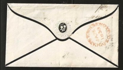 Cape Of Good Hope 1858 Four Pence Triangle cover to Natal - Image 2