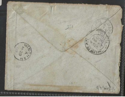 South Africa 1900 Boer War recovered letter from the wreck of the Mexican - Image 2