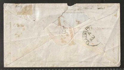 Mauritius 1863 small cover to London Six Pence rate - Image 2