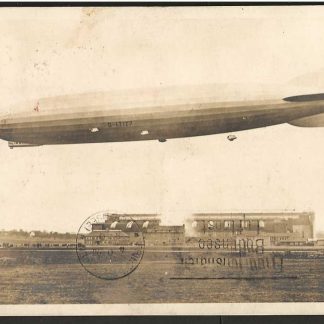 United States 1929 Graff Zeppelin Round the World Flight card from United States to Germany