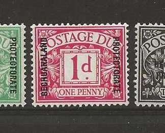 Bechuanaland 1926 Postage Due set D1/D3 mounted mint
