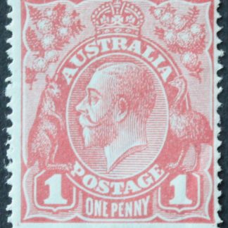 Australia 1917 GV One Penny (Rose) SG 21cd mounted mint