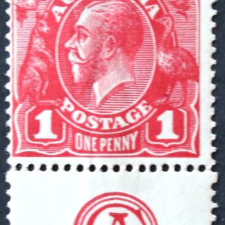 Australia 1915 GV One Penny with CA monogram BW 71zc unmounted mint